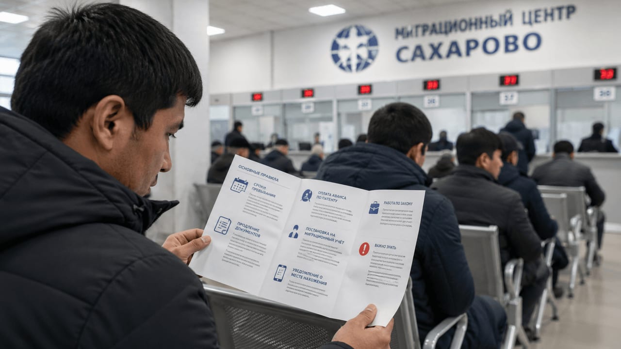 В «Сахарово» напомнили мигрантам, как не стать нелегалом