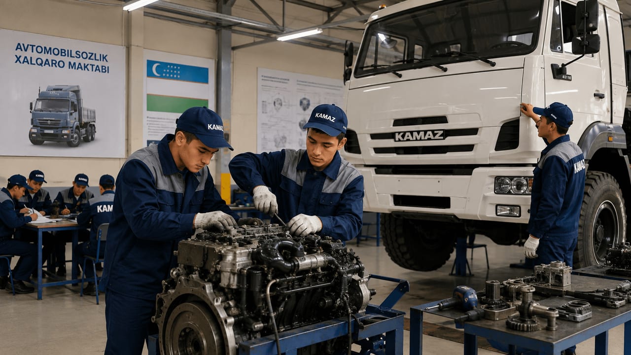 Узбекистан и КамАЗ запустят совместную автомобильную школу