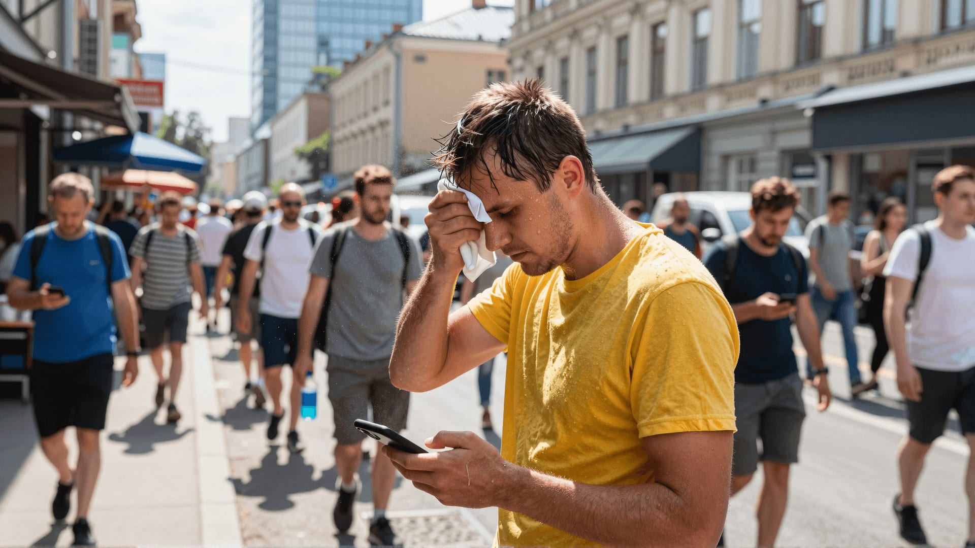 Москвичей предупредили о жаре до +31°C