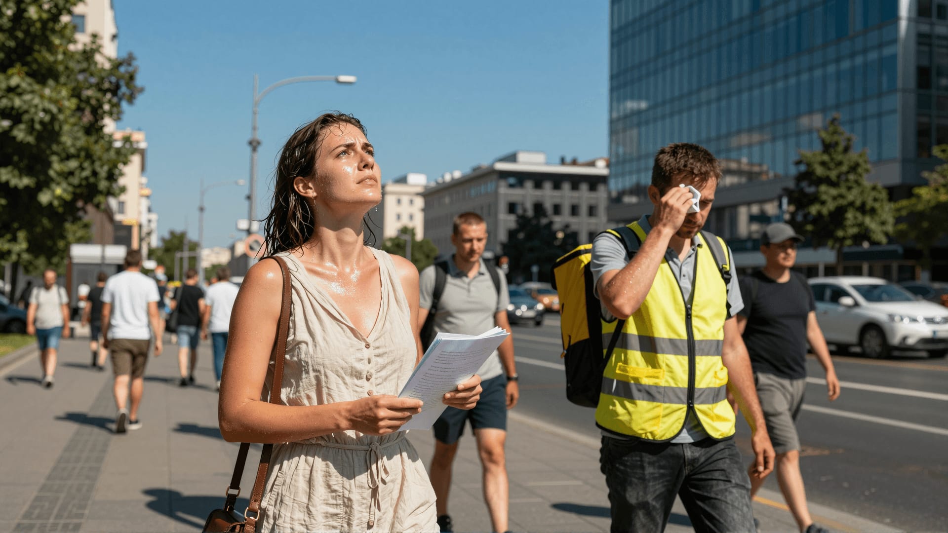 Аномальная жара в Москве продержится до пятницы