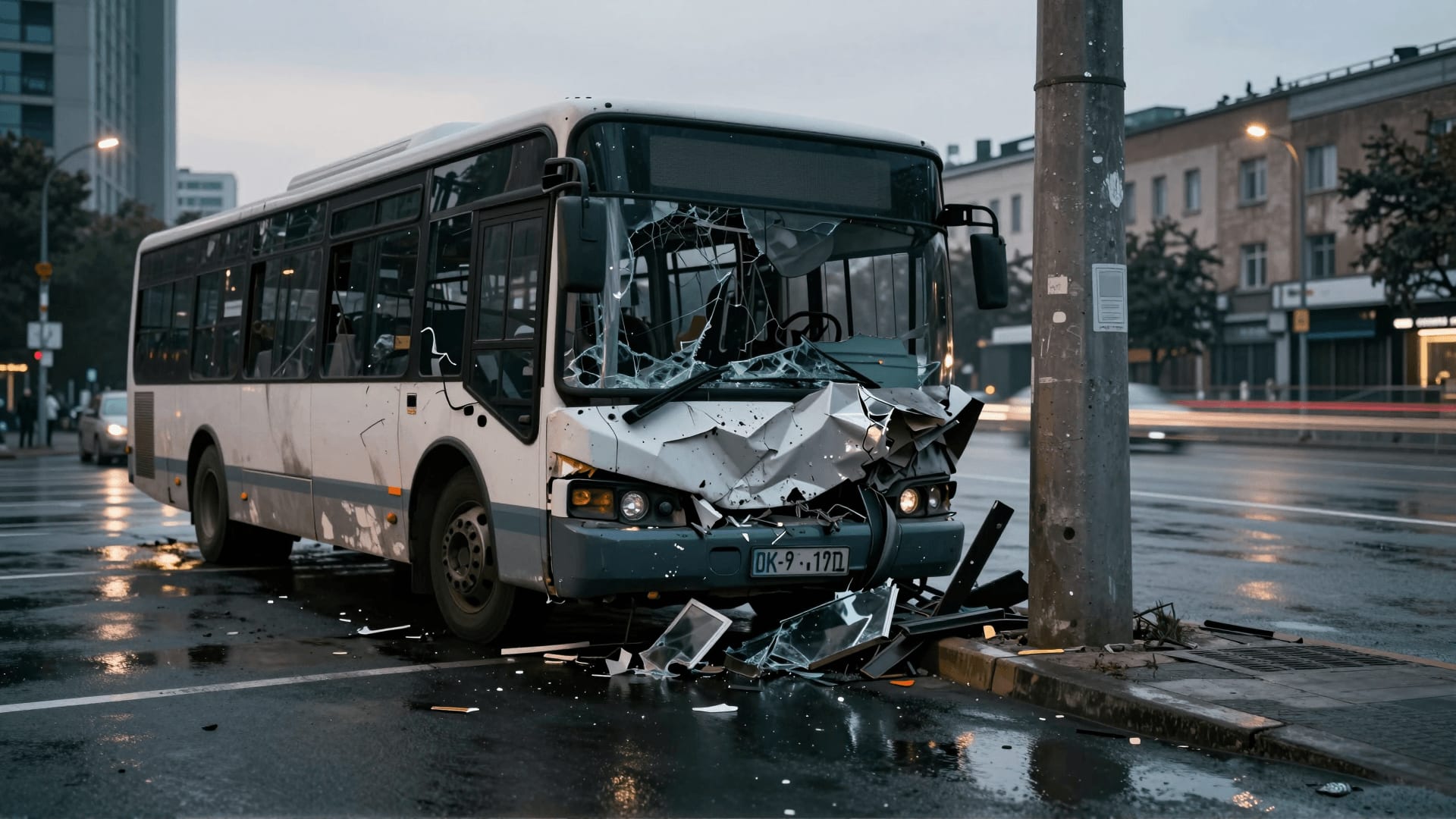 В ДТП с автобусом на юге Москвы пострадали 17 человек, включая двоих детей