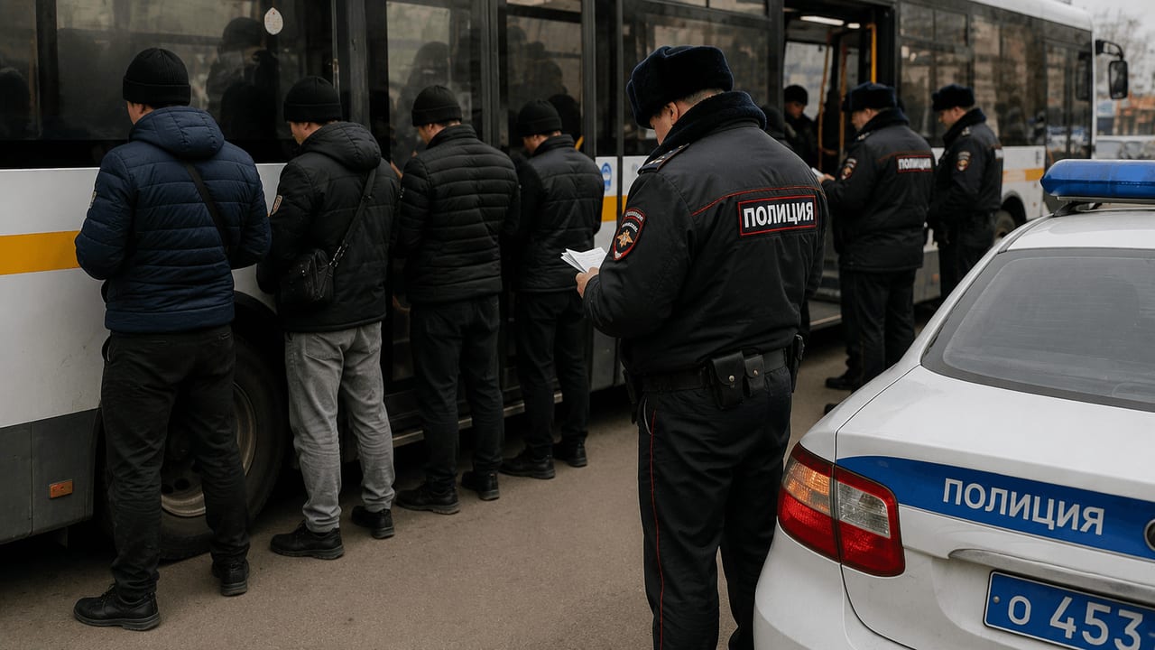 В Подмосковье задержали 51 мигранта в ходе рейдов в общественном транспорте