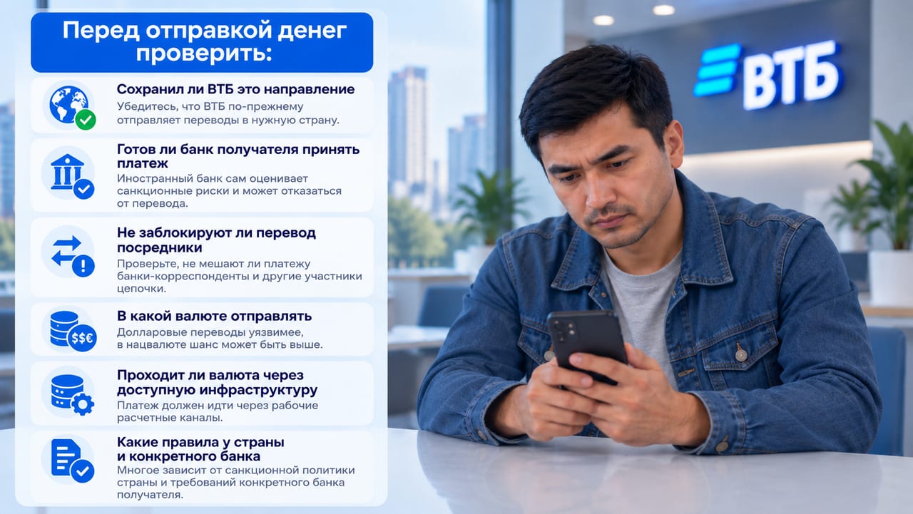 Что проверить перед отправкой денег?
