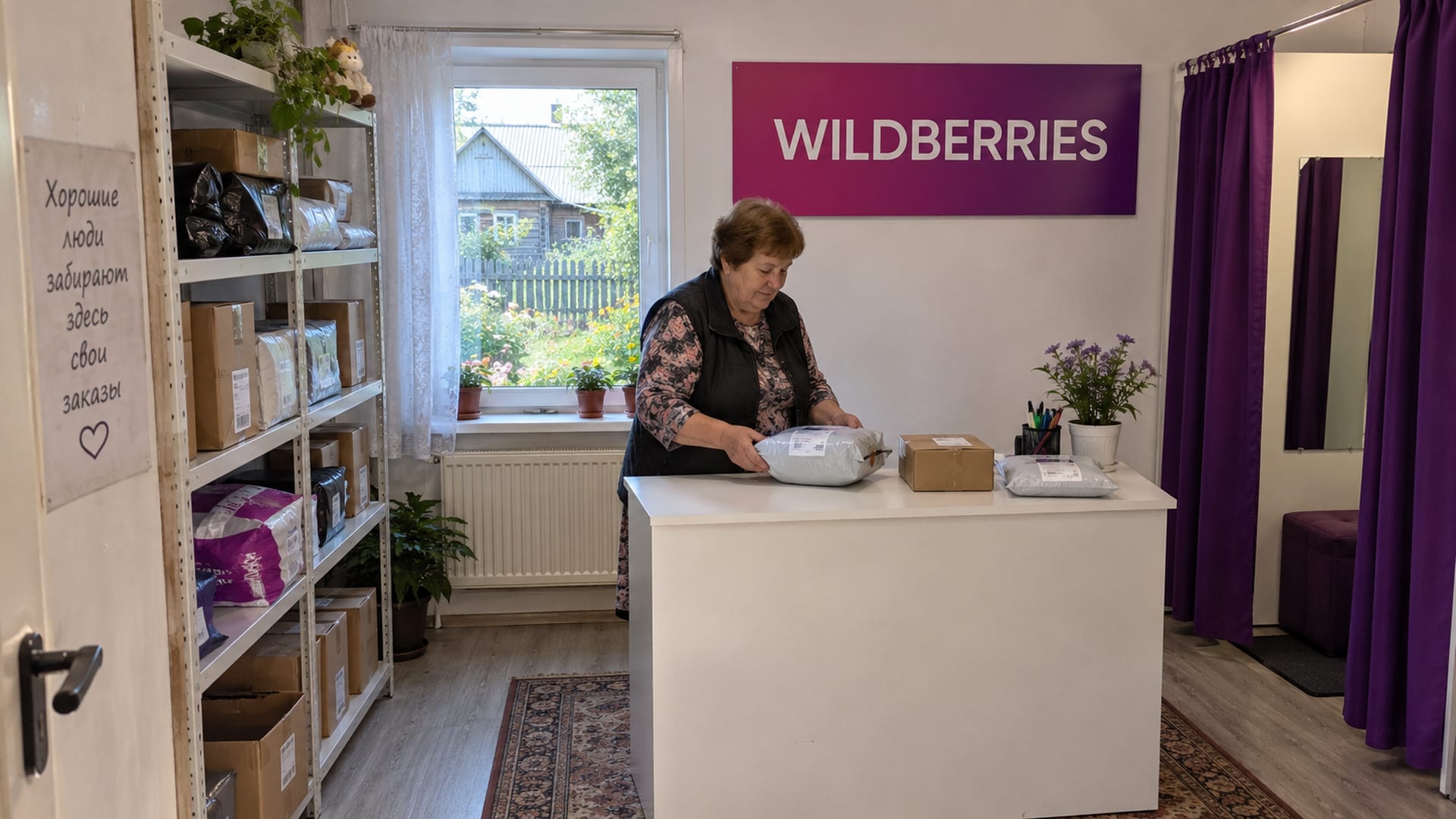 ПВЗ Wildberries на дому
