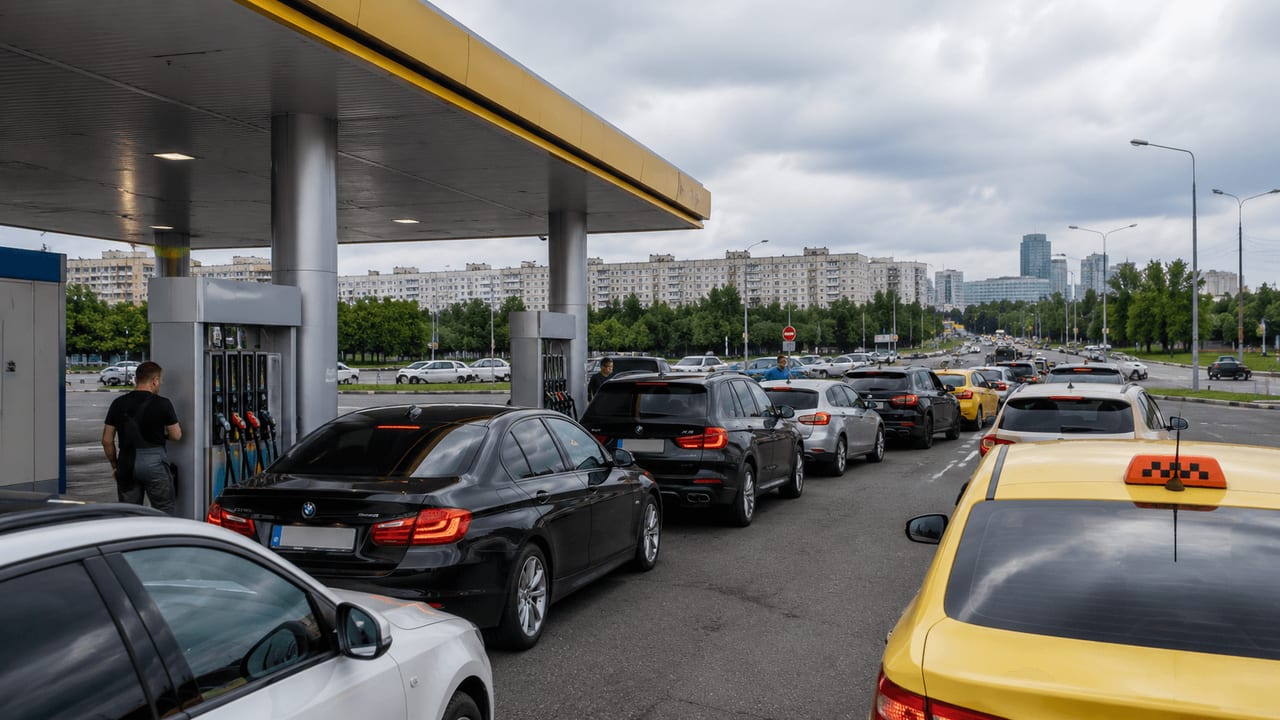 «Везде очереди»: ситуация на АЗС в Москве и области 30 июня