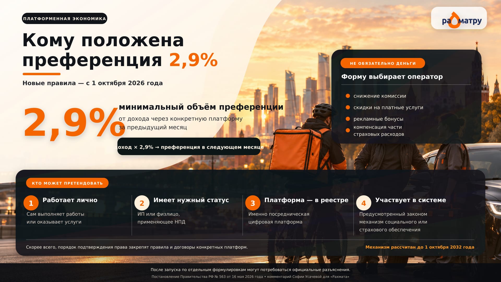 Кому положена преференция?