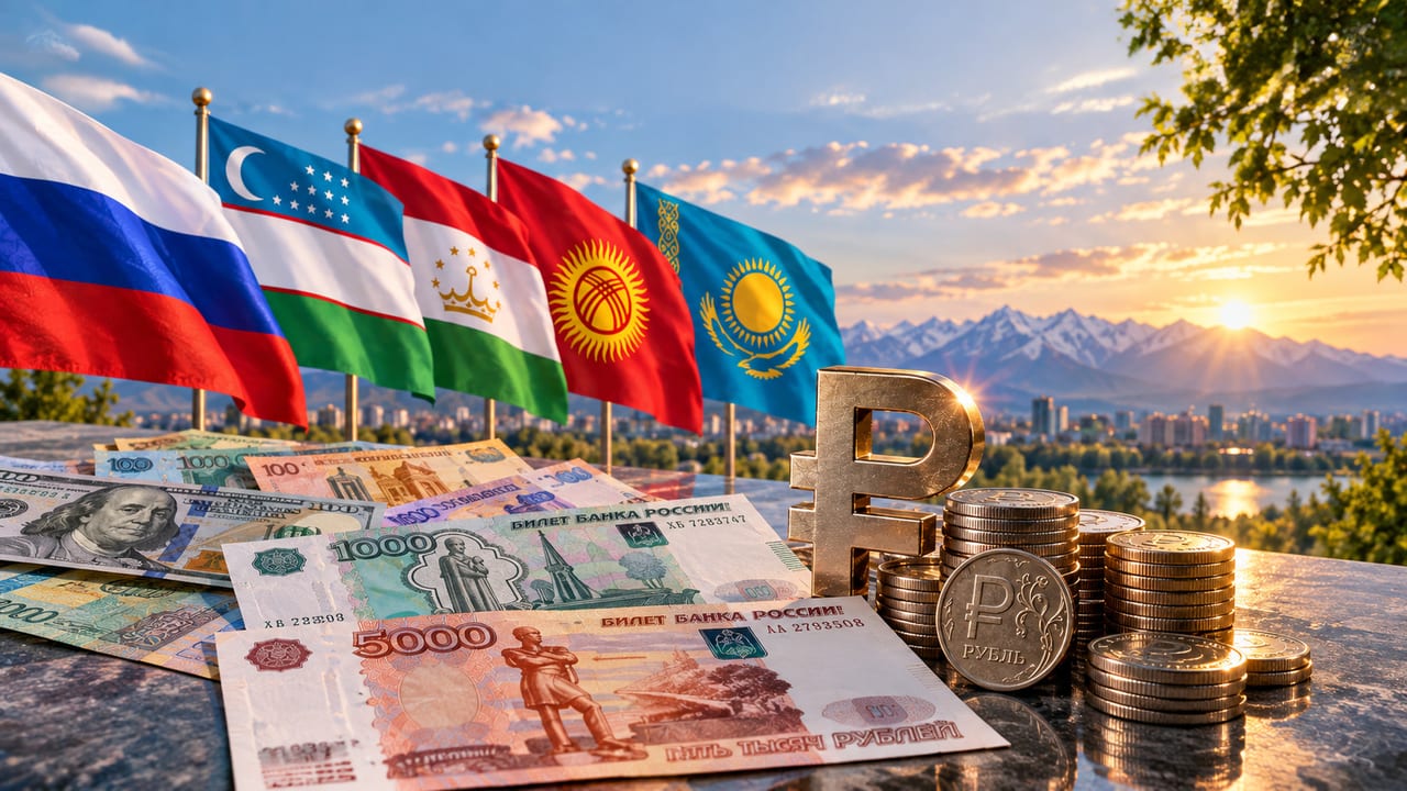 Как изменился курс рубля к доллару и валютам Центральной Азии