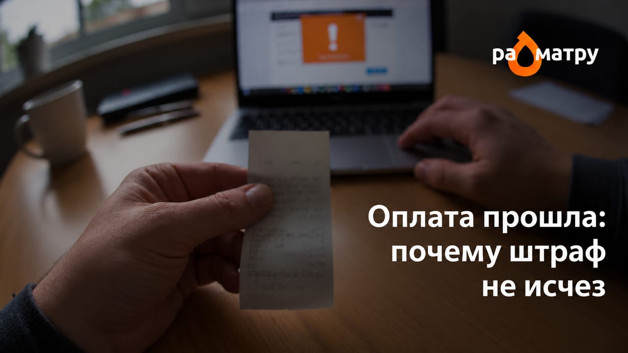 Оплатили штраф, а он все еще висит? С 1 ноября правила меняются