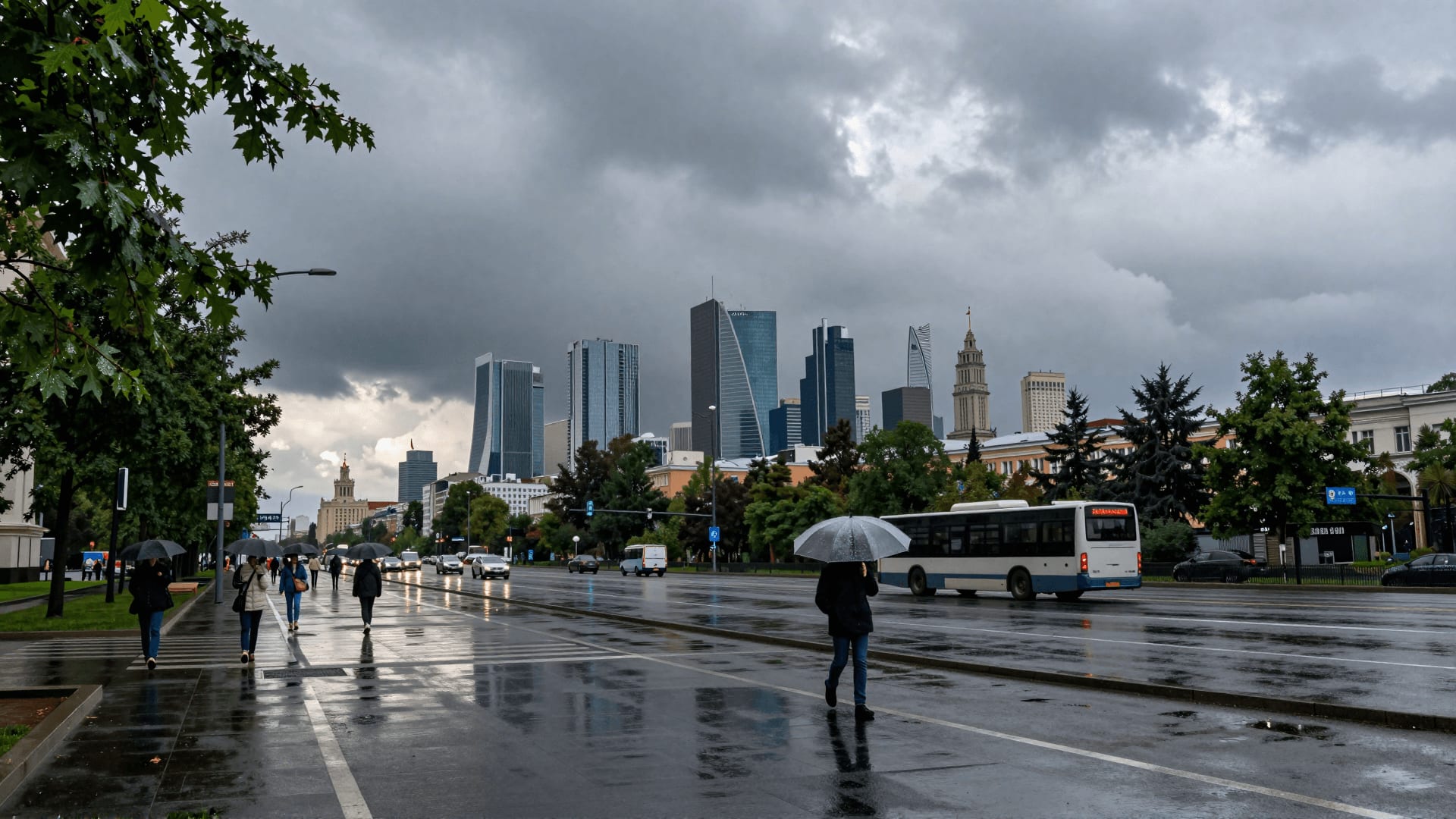 В Москве 6 июля ожидаются дожди и до +23 градусов